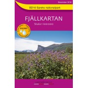 BD10 Sareks Nationalpark Fjällkarta